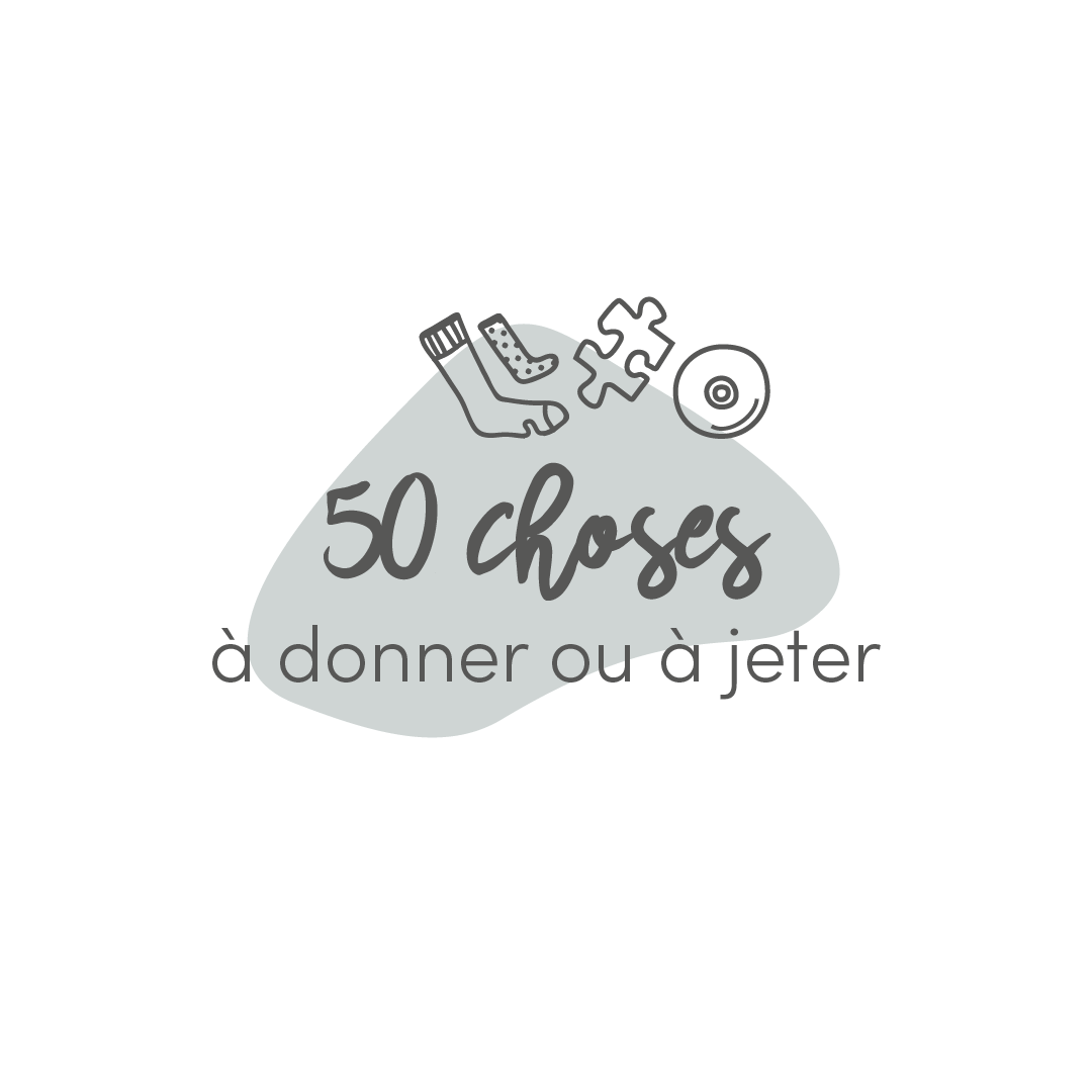 50 things to give away or throw away