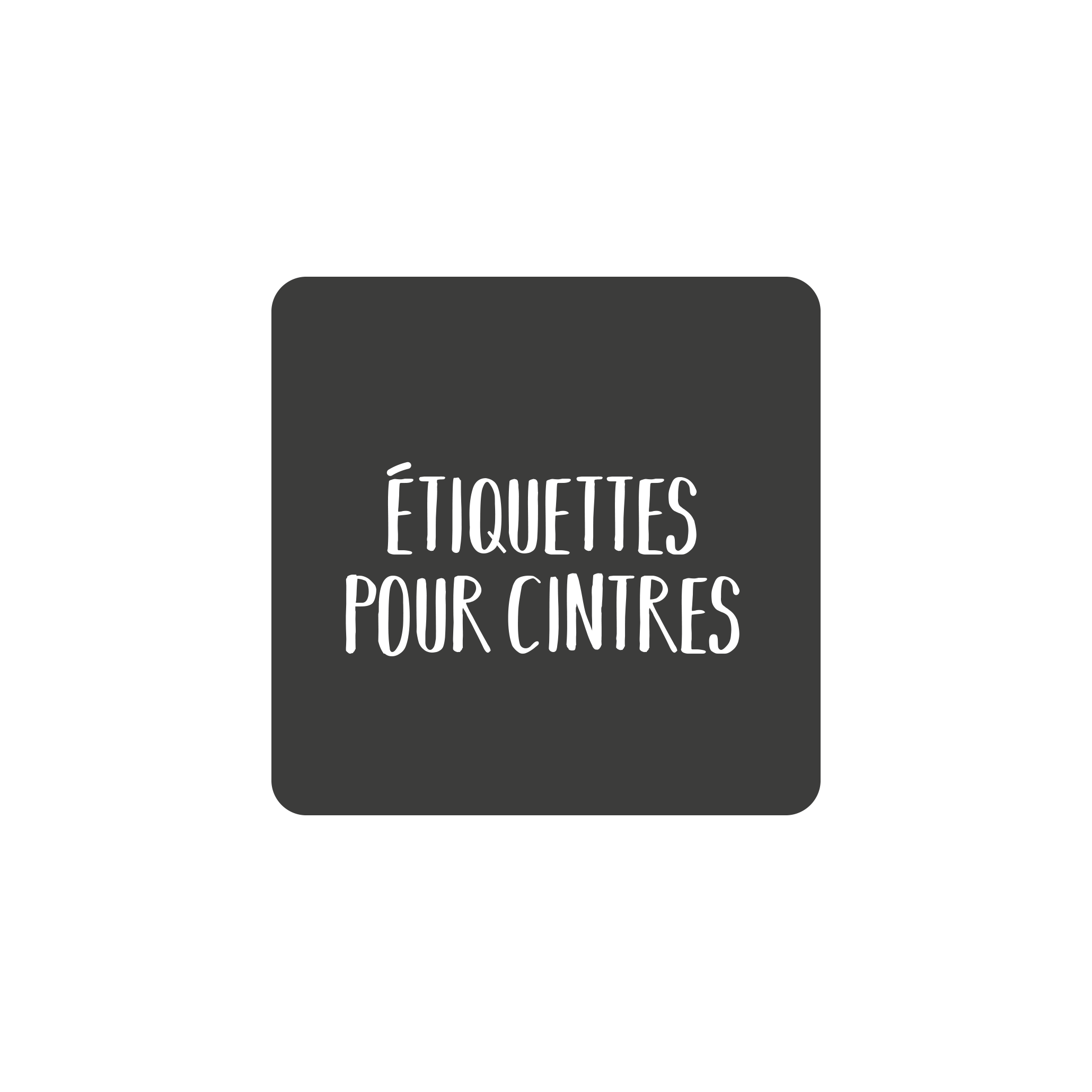 Version française du logo des étiquettes pour cintres Les Belles Combines