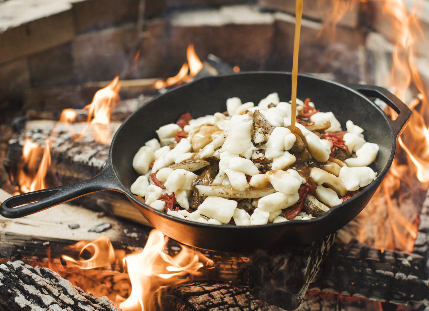 Cuisiner en camping ou en chalet avec les enfants