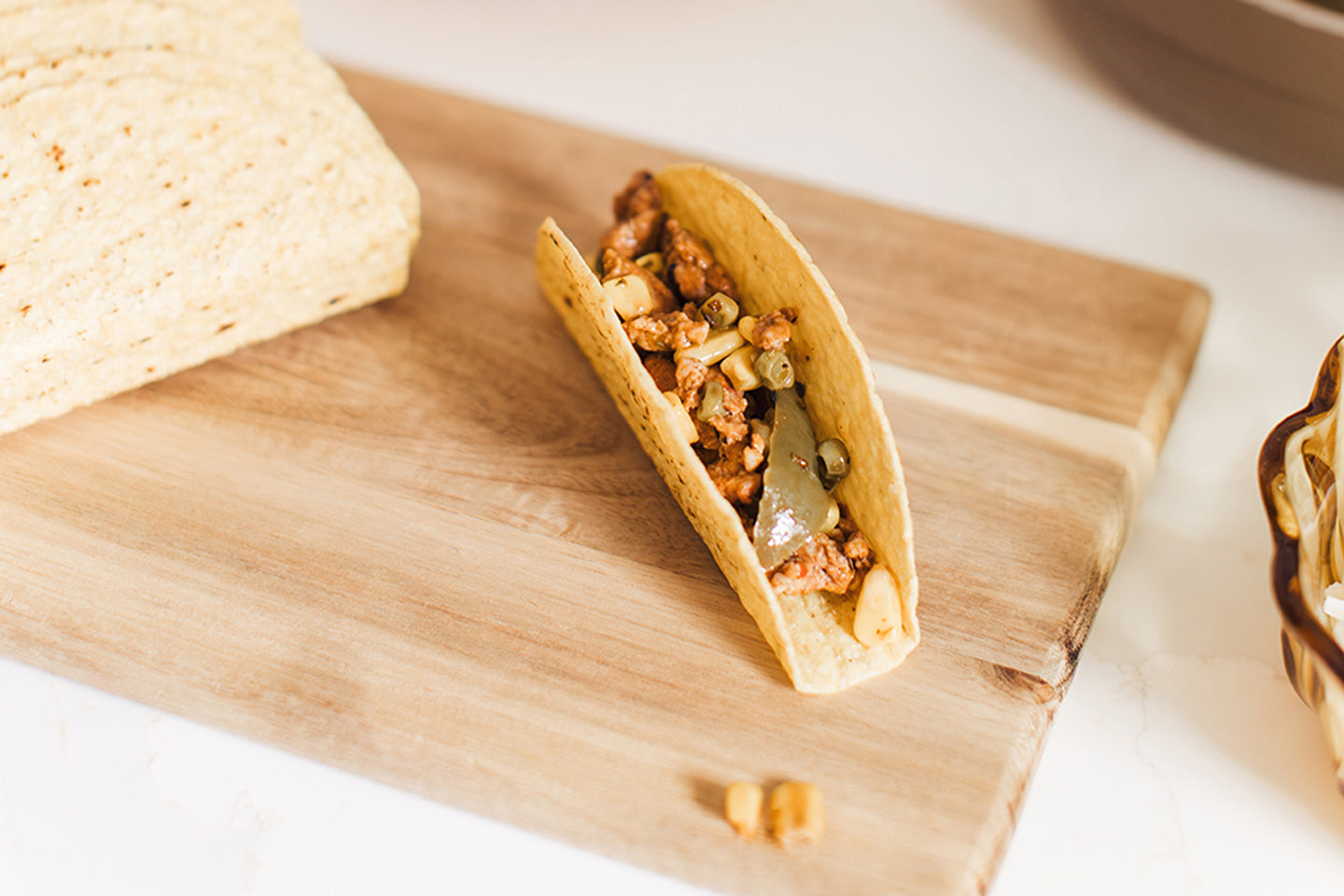 Tacos de saucisses merguez