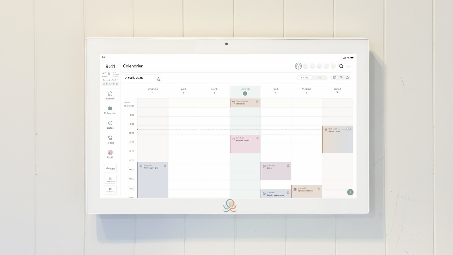 Un calendrier familial qui fonctionne : événements vs tâches