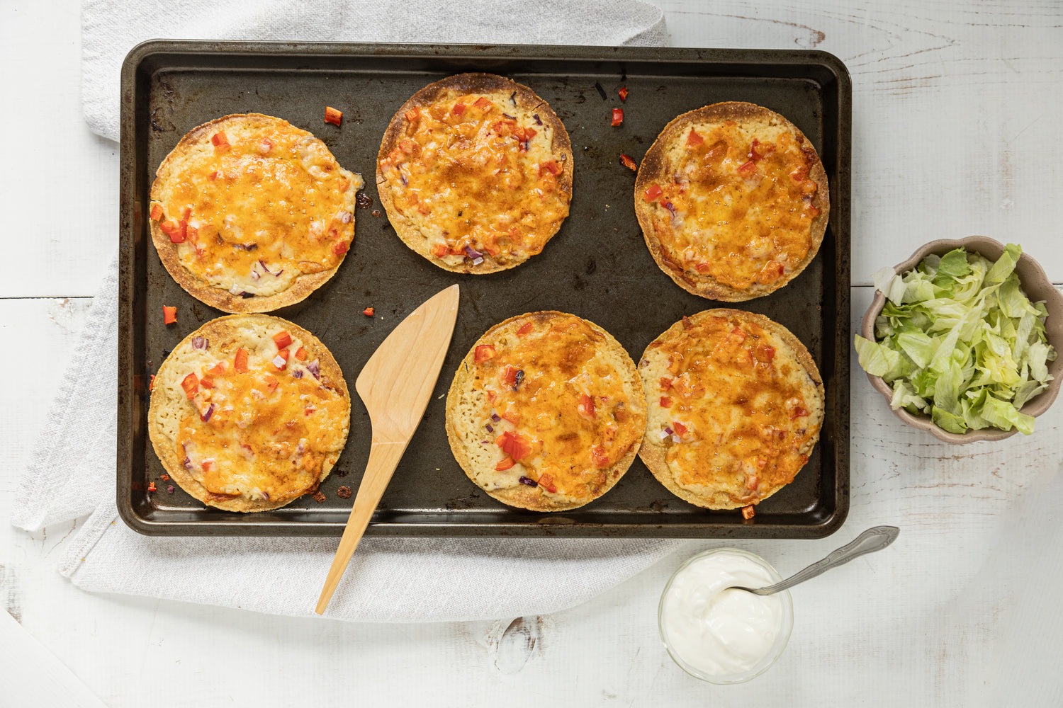 Tostadas gratinés