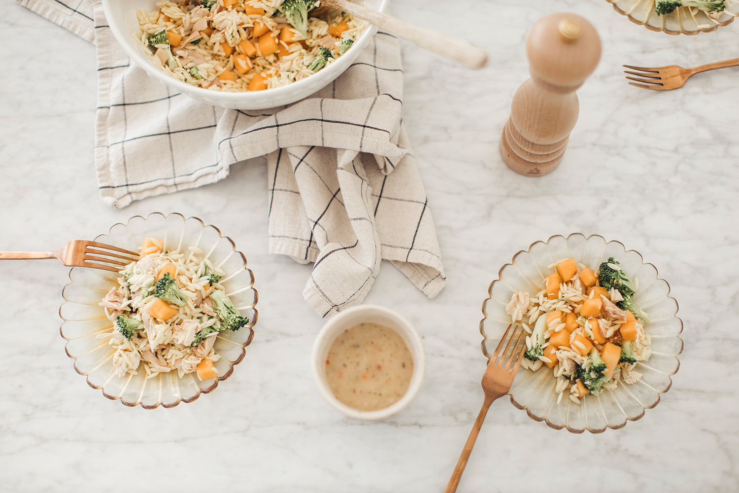 Salade de pâtes italienne