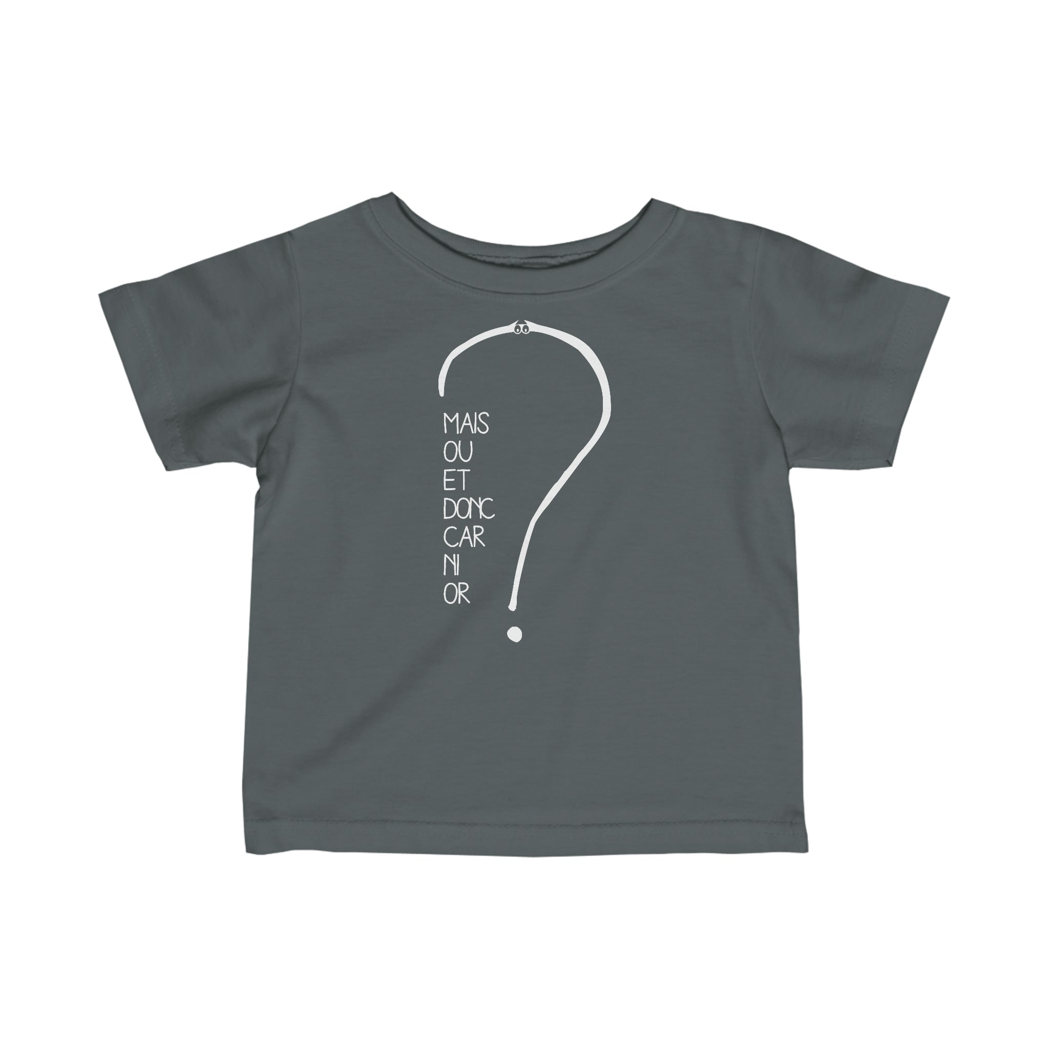 T-shirt pour bébé - Mais où et donc car ni or