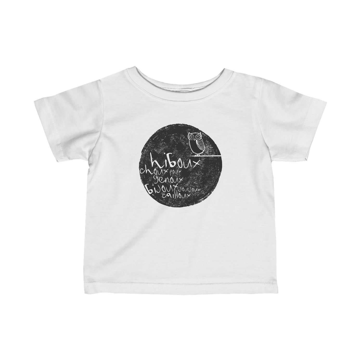 T-shirt pour bébé - Hiboux, choux, genoux