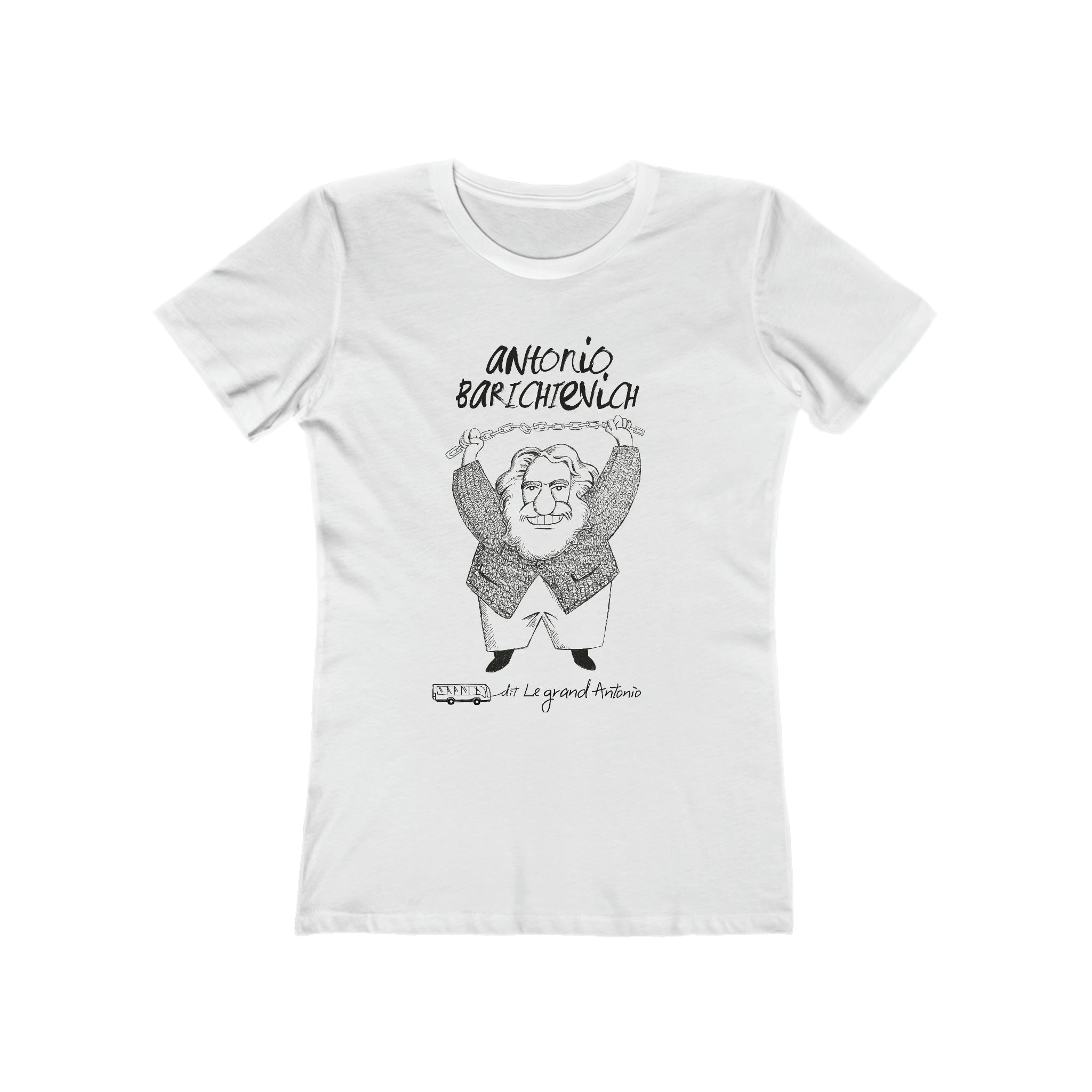 The Boyfriend Tee pour femmes de Next Level Apparel - Le grand Antonio