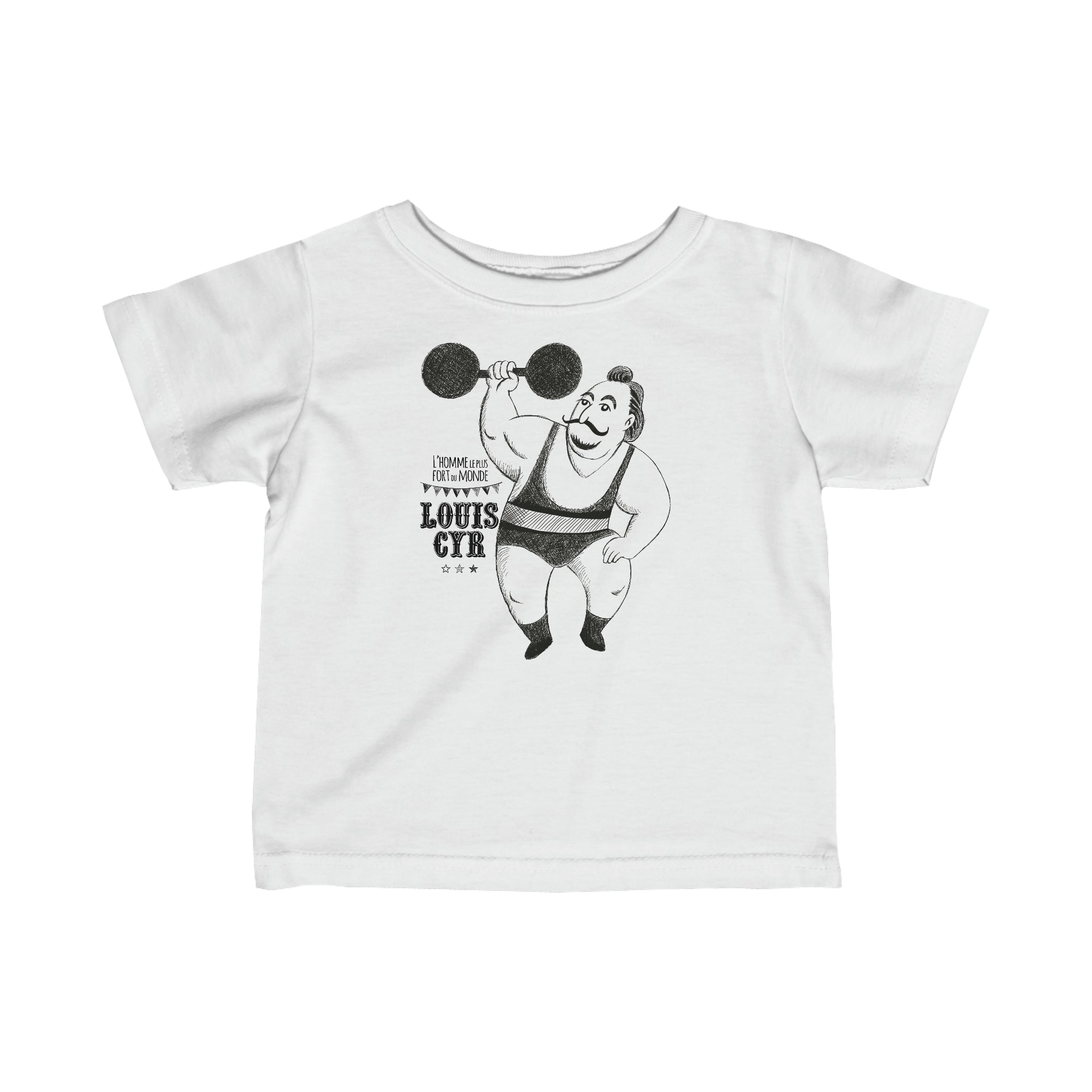 T-shirt pour bébé - Louis Cyr