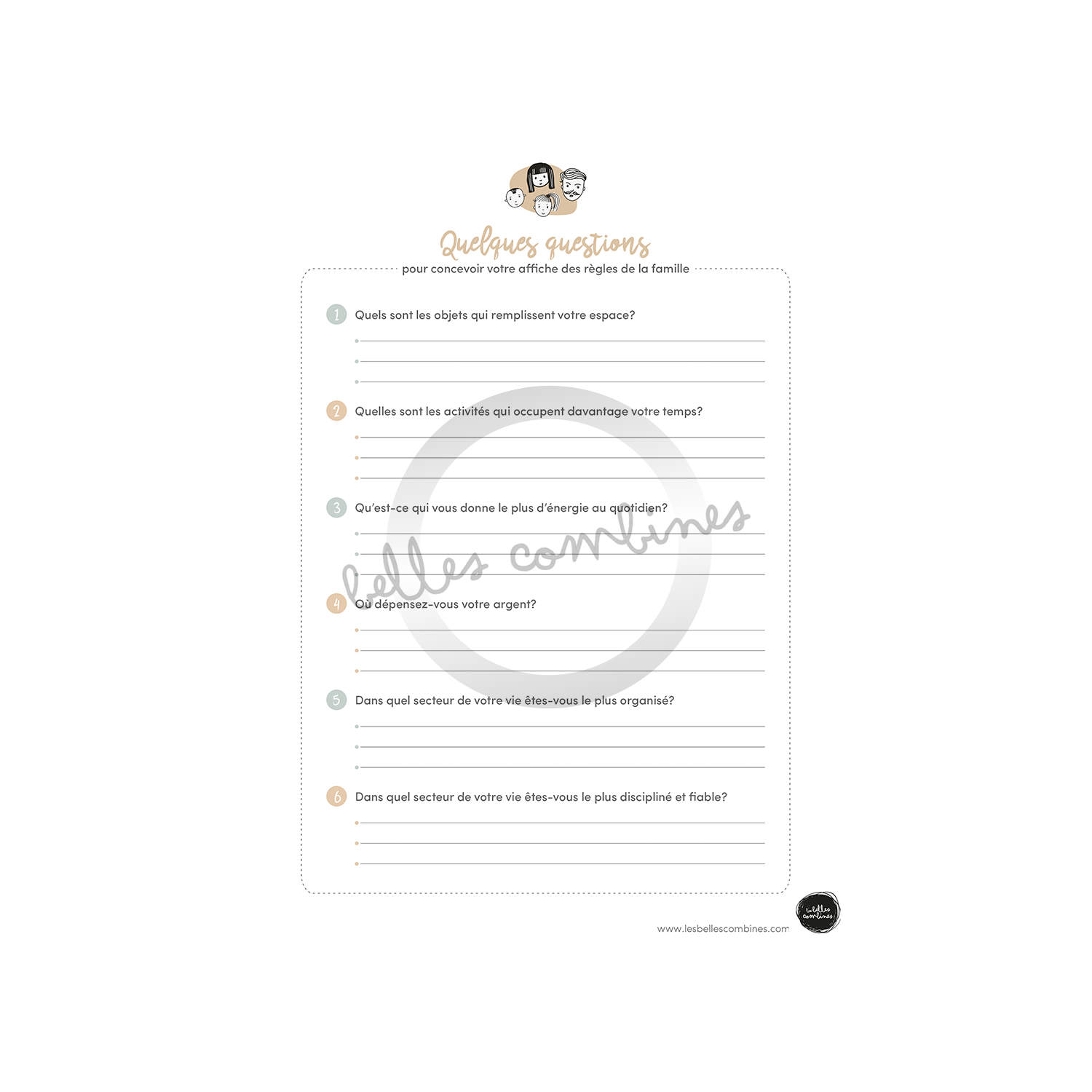 Questionnaire on our values