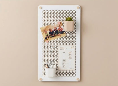 Le Jaseux - Tableau magnétique perforé