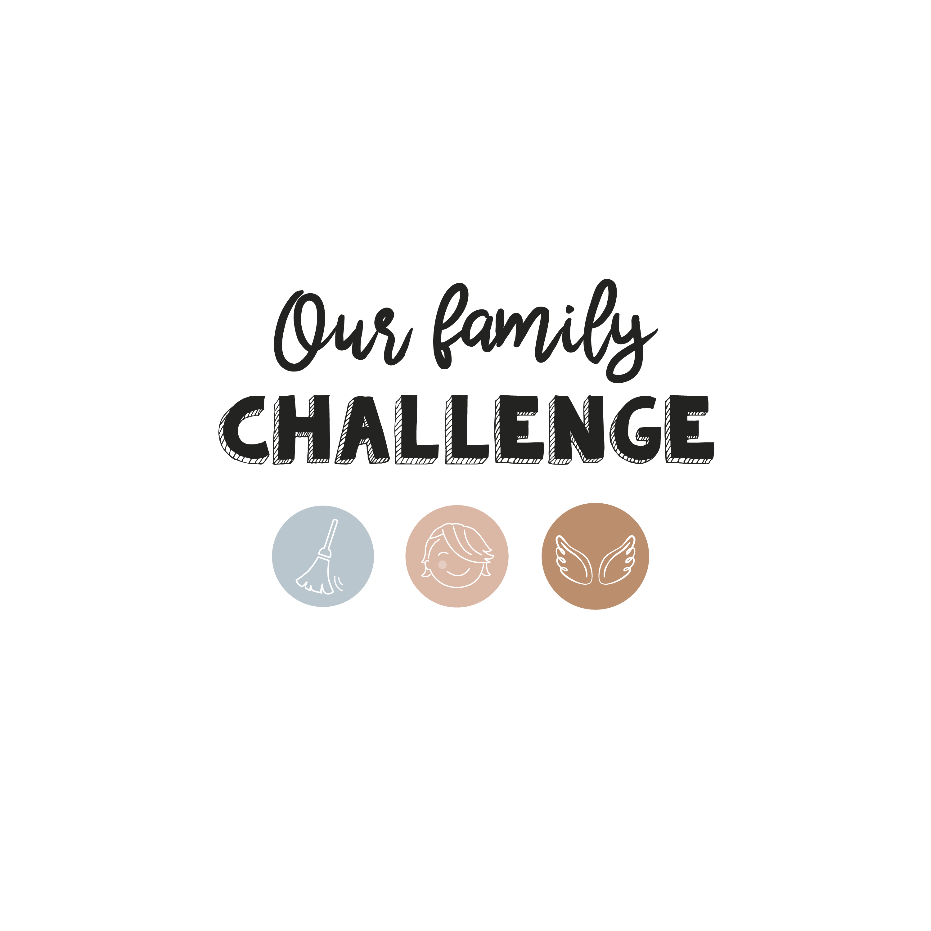 English version of the document to print Our family challenge made by Les Belles Combines