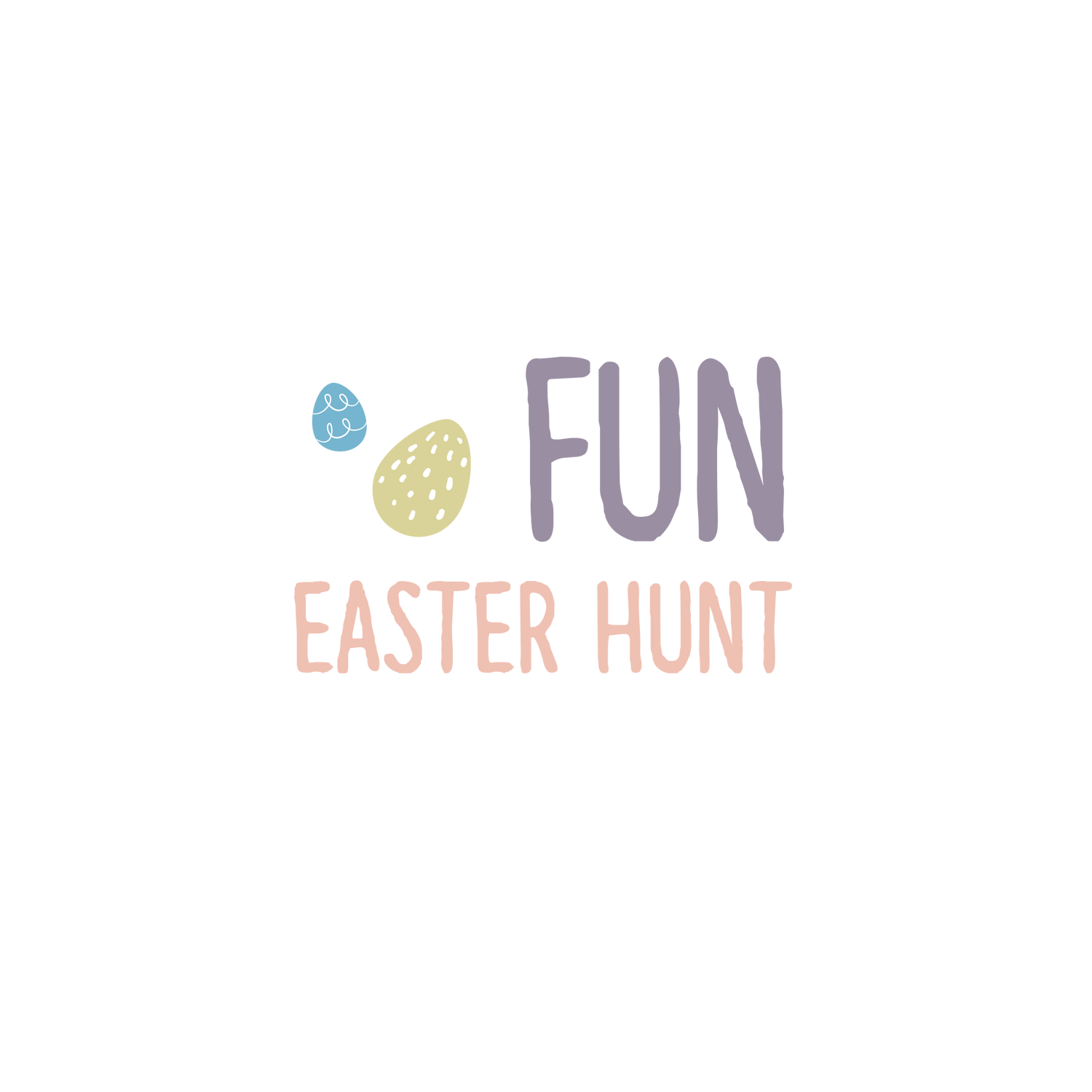 English version of the logo of the fun easter hunt document made by Les Belles Combines