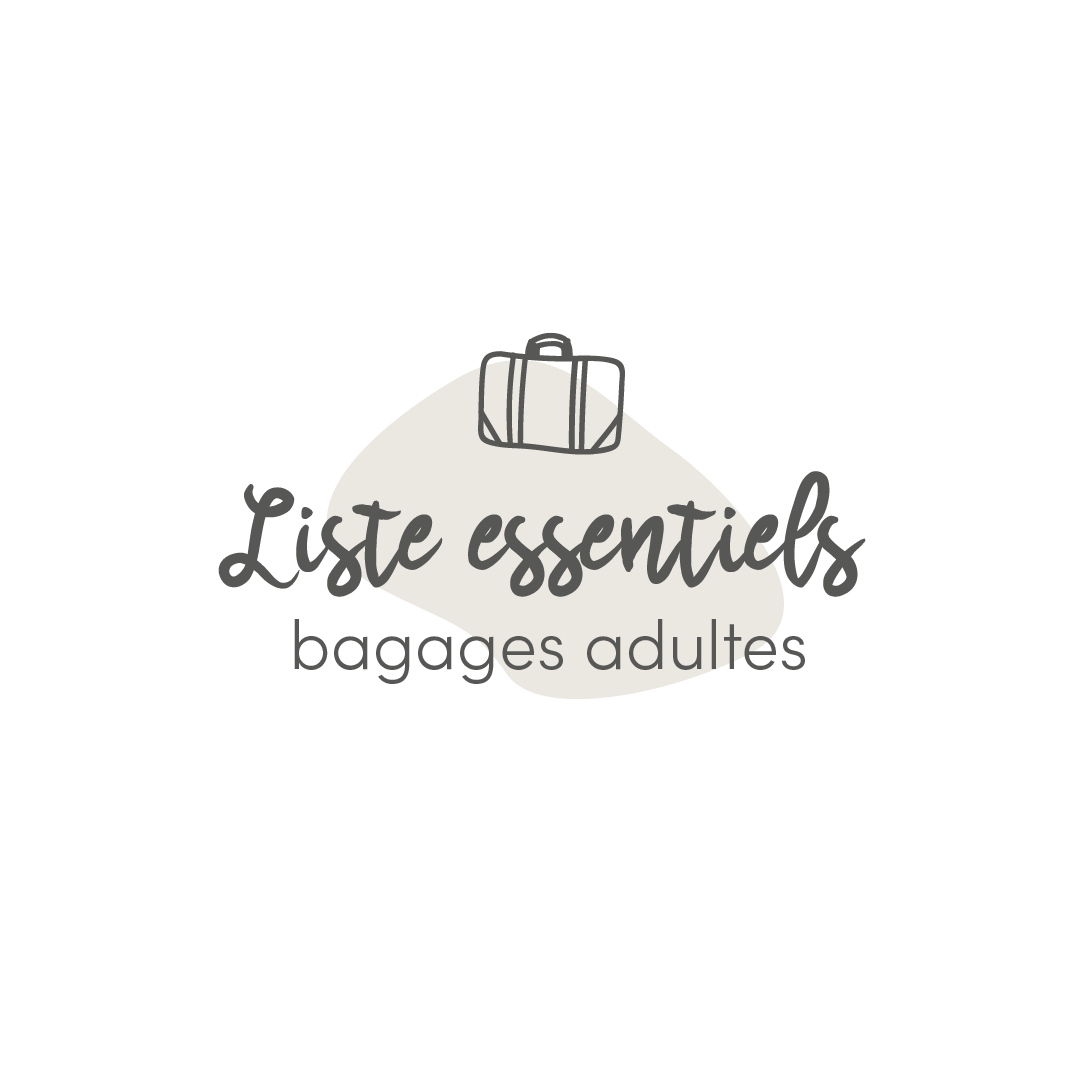 Baggage list for adults
