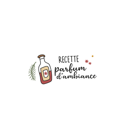 Version française du logo de la recette parfum d&